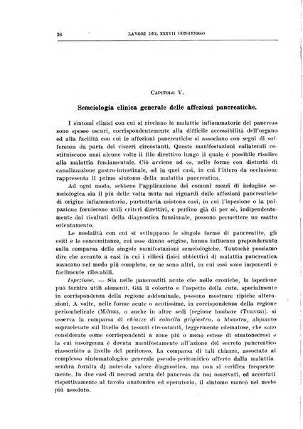 Lavori dei congressi di medicina interna