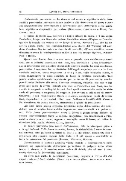 Lavori dei congressi di medicina interna