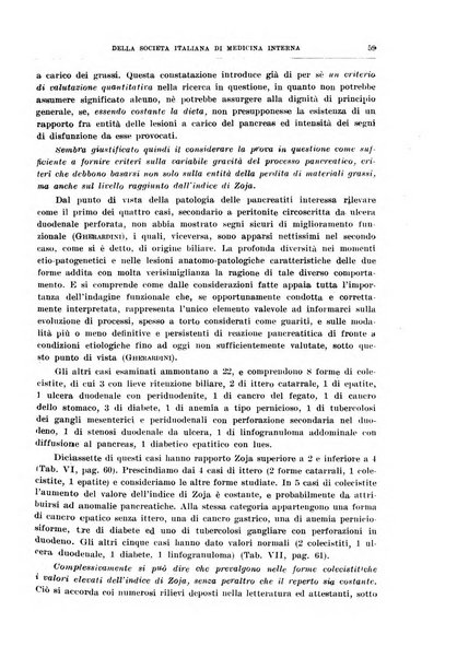 Lavori dei congressi di medicina interna