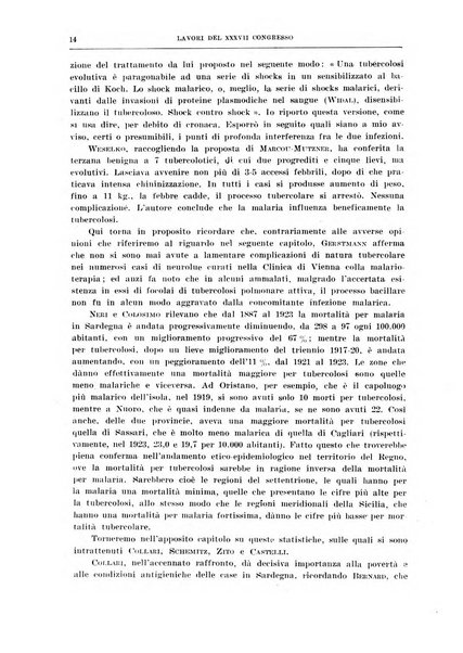 Lavori dei congressi di medicina interna