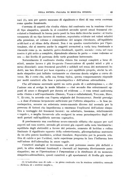 Lavori dei congressi di medicina interna