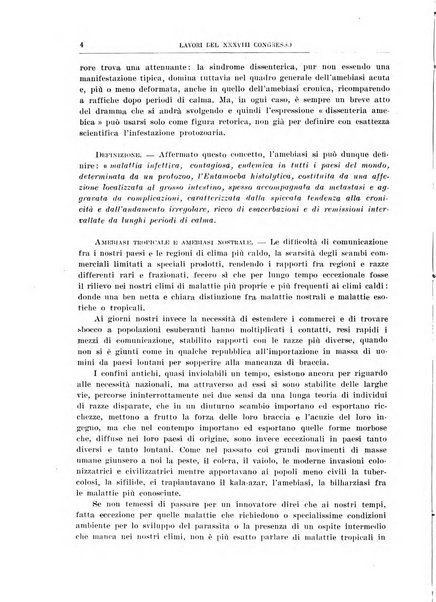 Lavori dei congressi di medicina interna