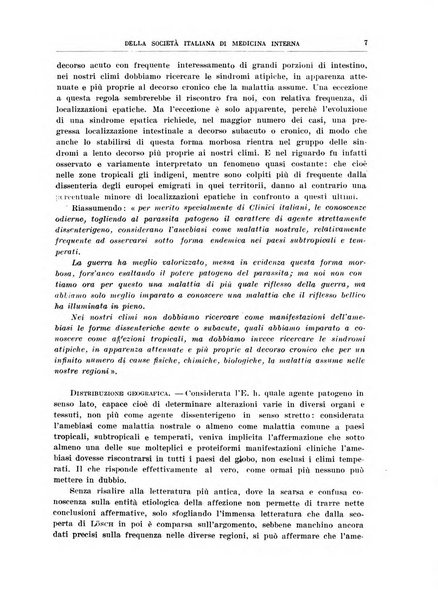 Lavori dei congressi di medicina interna