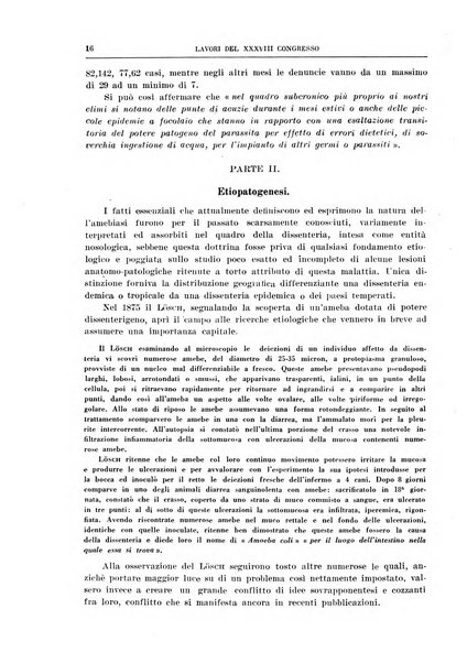 Lavori dei congressi di medicina interna