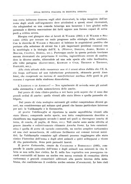 Lavori dei congressi di medicina interna