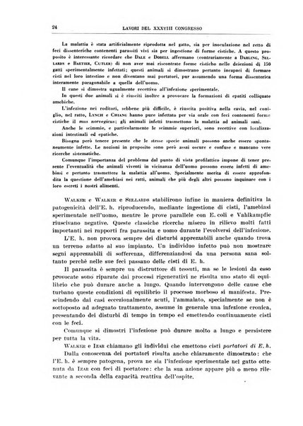 Lavori dei congressi di medicina interna