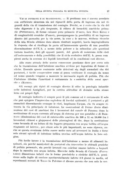 Lavori dei congressi di medicina interna