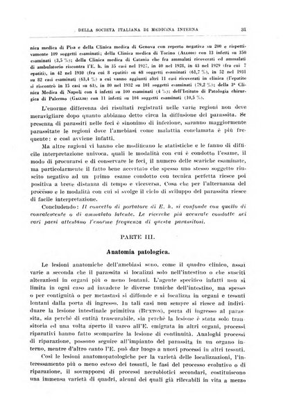 Lavori dei congressi di medicina interna