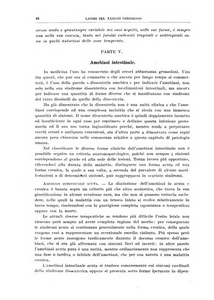Lavori dei congressi di medicina interna