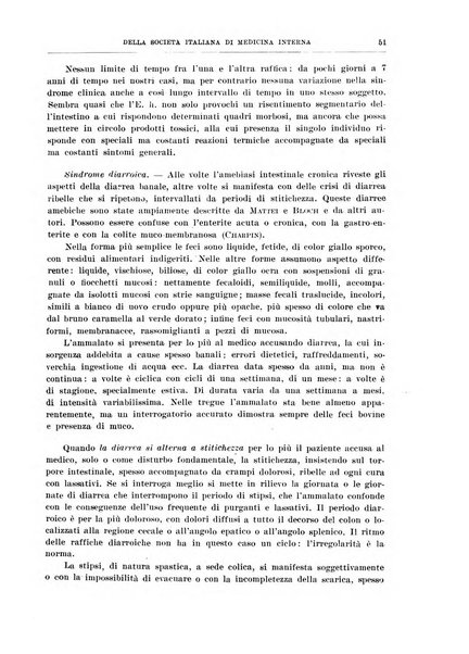 Lavori dei congressi di medicina interna