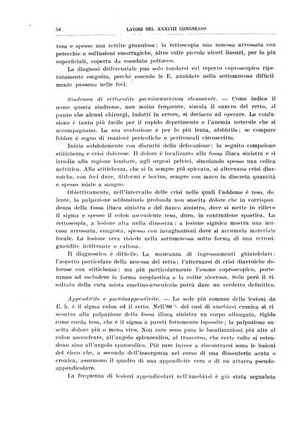 Lavori dei congressi di medicina interna