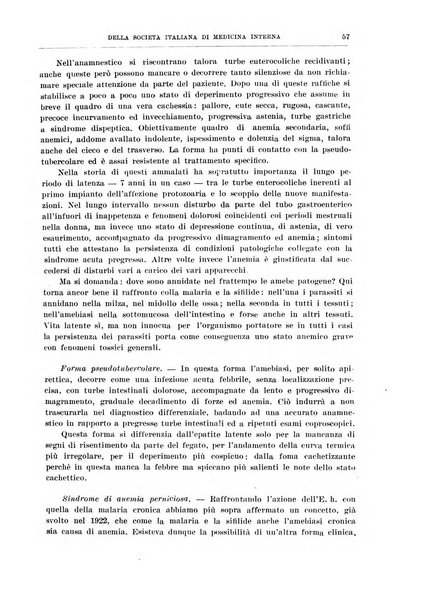 Lavori dei congressi di medicina interna