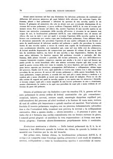 Lavori dei congressi di medicina interna
