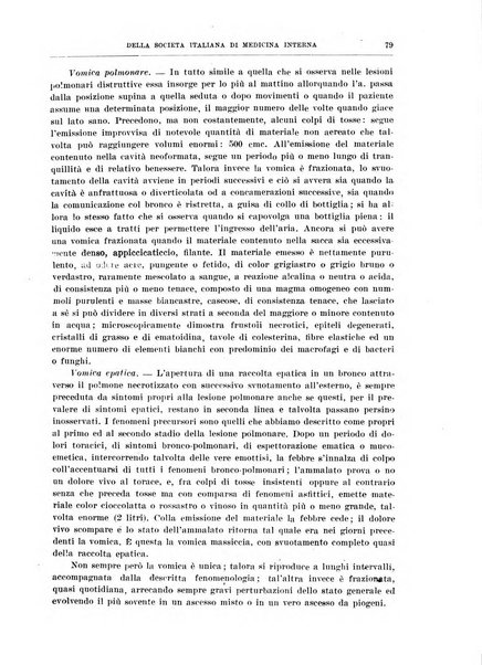 Lavori dei congressi di medicina interna