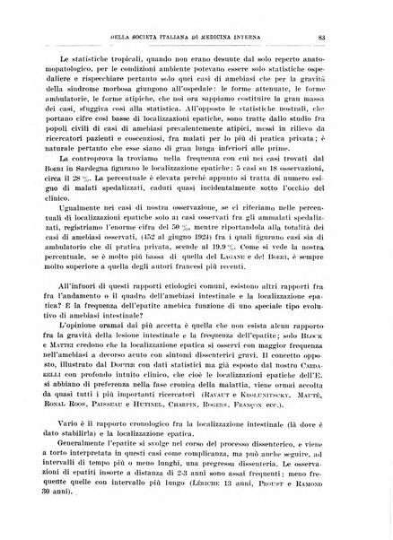 Lavori dei congressi di medicina interna