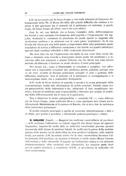 Lavori dei congressi di medicina interna