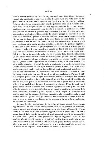 Lavori dei congressi di medicina interna