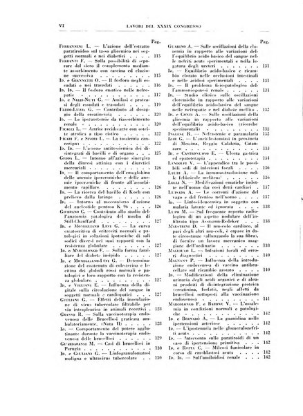 Lavori dei congressi di medicina interna