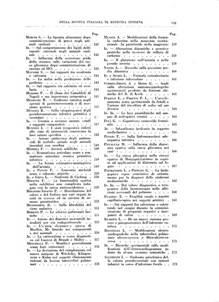 Lavori dei congressi di medicina interna