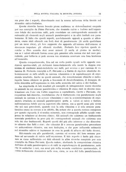 Lavori dei congressi di medicina interna