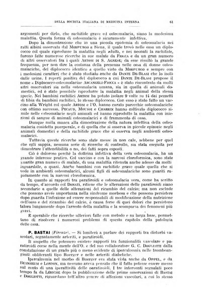 Lavori dei congressi di medicina interna