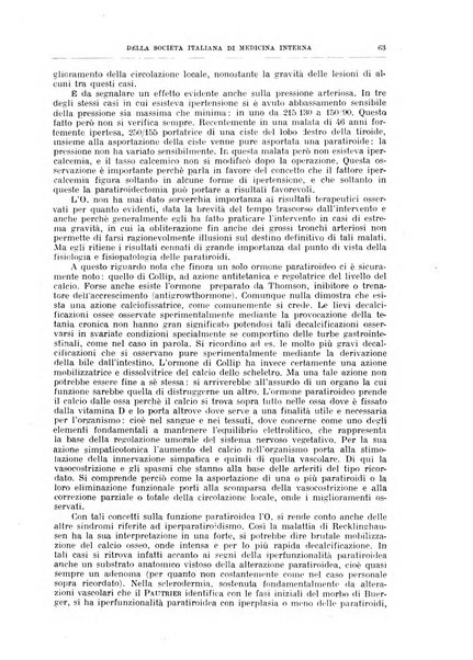 Lavori dei congressi di medicina interna