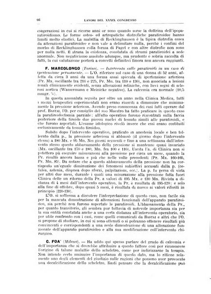 Lavori dei congressi di medicina interna