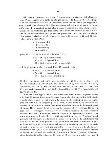 Lavori dei congressi di medicina interna