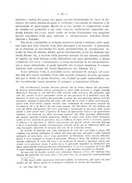 Lavori dei congressi di medicina interna