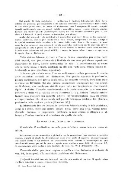 Lavori dei congressi di medicina interna