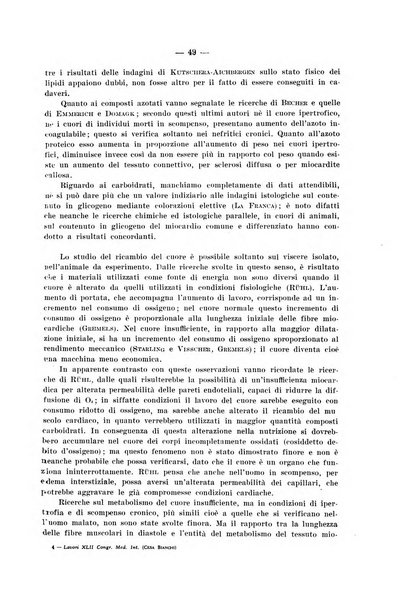 Lavori dei congressi di medicina interna