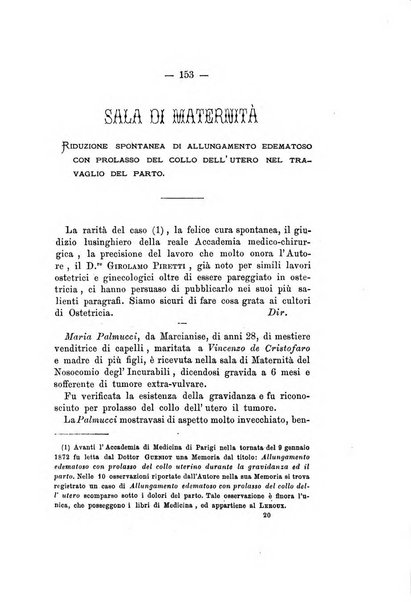 Gl'Incurabili giornale di medicina e chirurgia