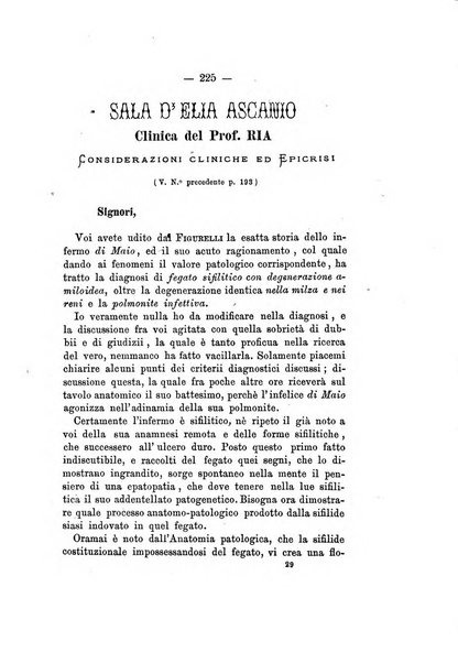 Gl'Incurabili giornale di medicina e chirurgia