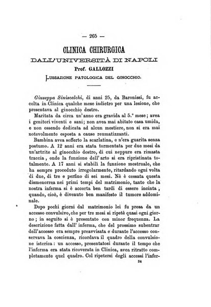 Gl'Incurabili giornale di medicina e chirurgia