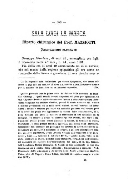 Gl'Incurabili giornale di medicina e chirurgia