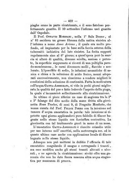 Gl'Incurabili giornale di medicina e chirurgia