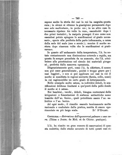 Gl'Incurabili giornale di medicina e chirurgia