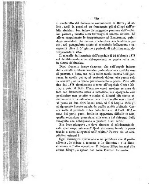 Gl'Incurabili giornale di medicina e chirurgia