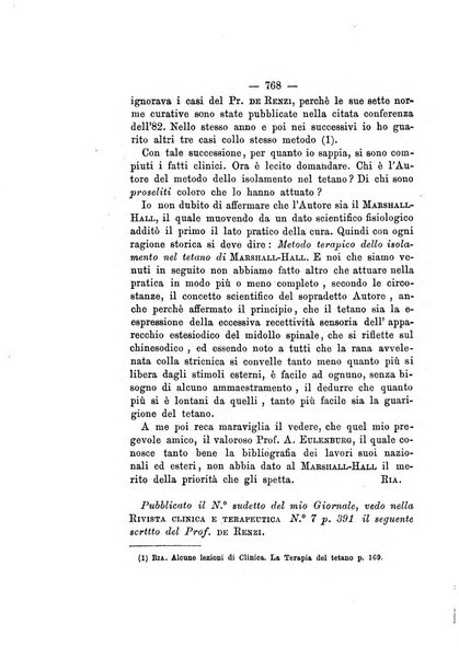 Gl'Incurabili giornale di medicina e chirurgia