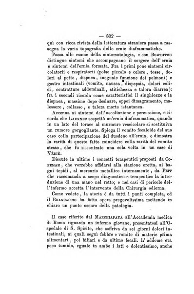 Gl'Incurabili giornale di medicina e chirurgia