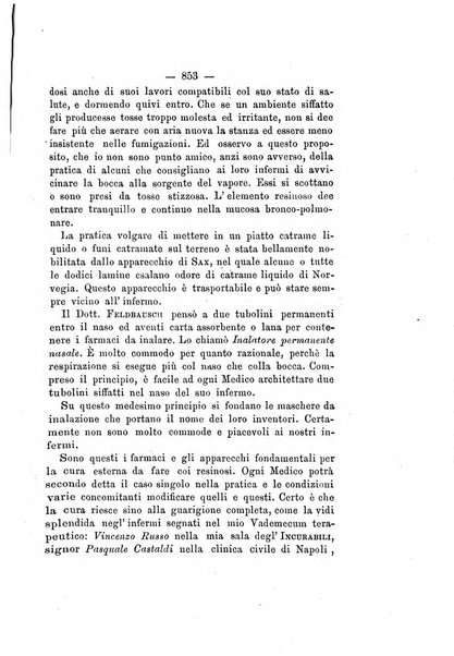 Gl'Incurabili giornale di medicina e chirurgia