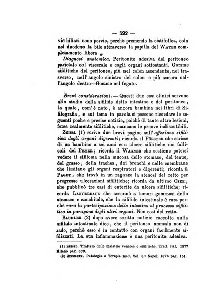 Gl'Incurabili giornale di medicina e chirurgia