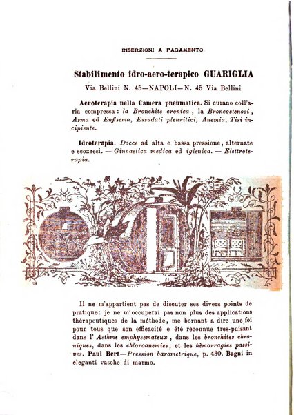 Gl'Incurabili giornale di medicina e chirurgia