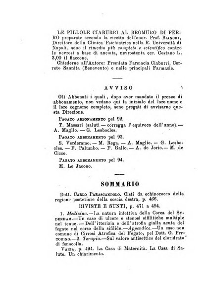 Gl'Incurabili giornale di medicina e chirurgia