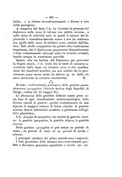 Gl'Incurabili giornale di medicina e chirurgia