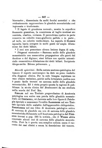 Gl'Incurabili giornale di medicina e chirurgia