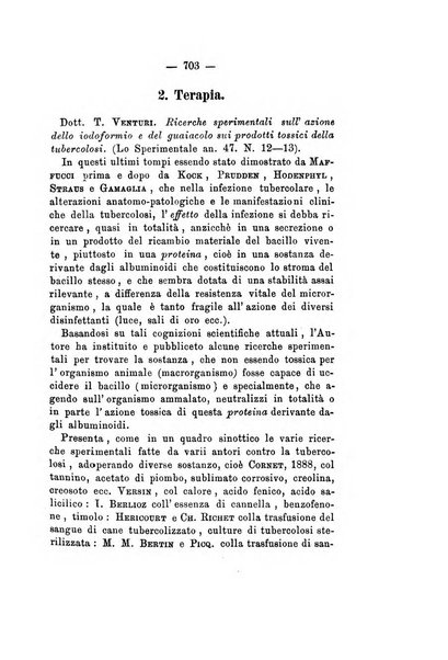 Gl'Incurabili giornale di medicina e chirurgia