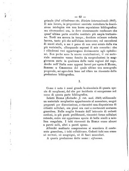 Gl'Incurabili giornale di medicina e chirurgia