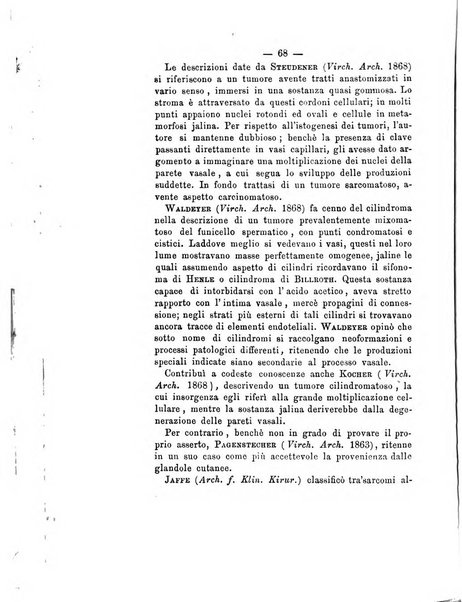 Gl'Incurabili giornale di medicina e chirurgia