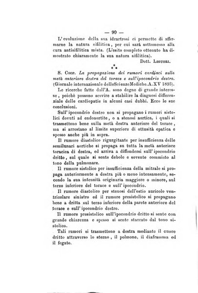 Gl'Incurabili giornale di medicina e chirurgia